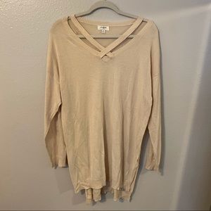 umgee Beige Sweater